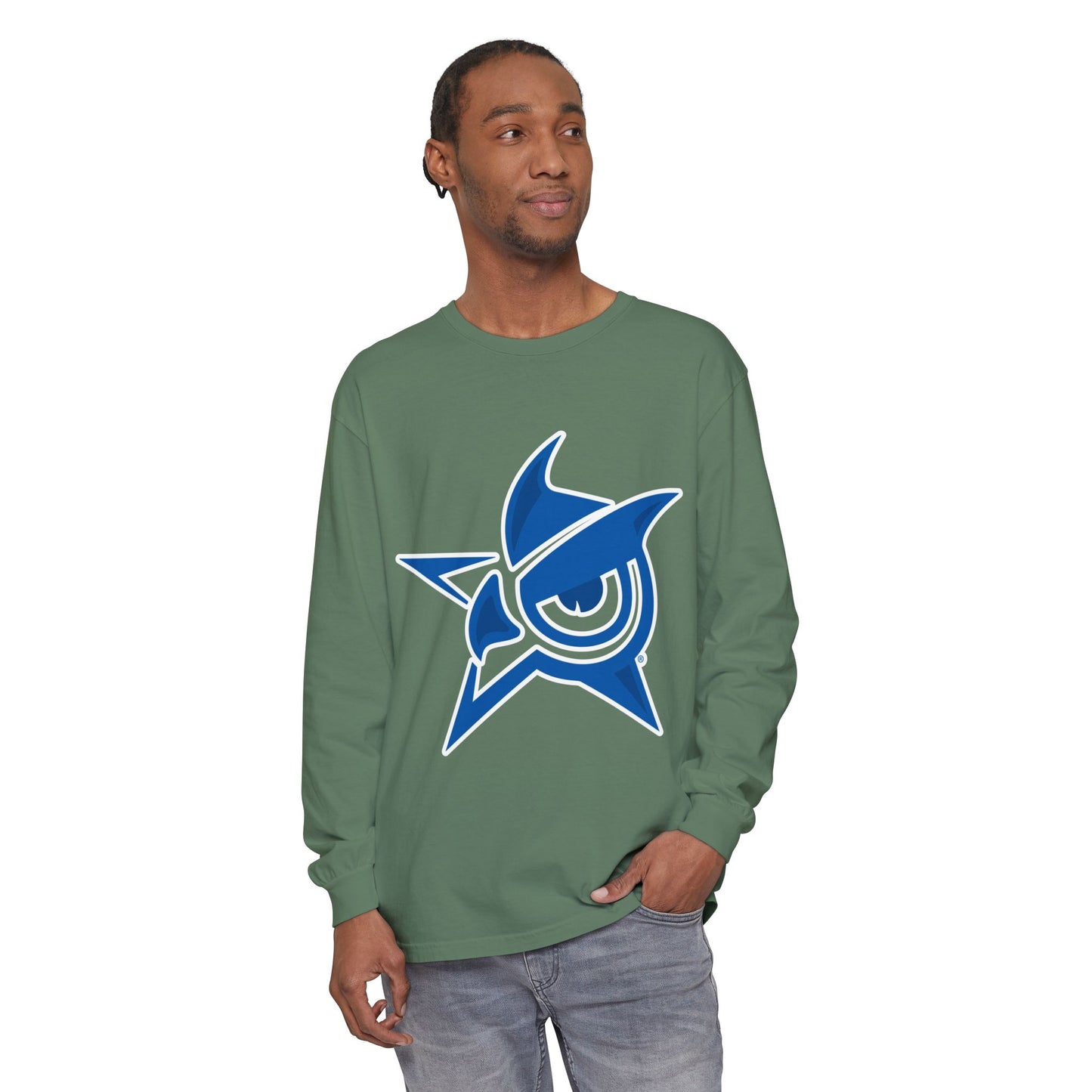 Garment-Dyed Long Sleeve Tee