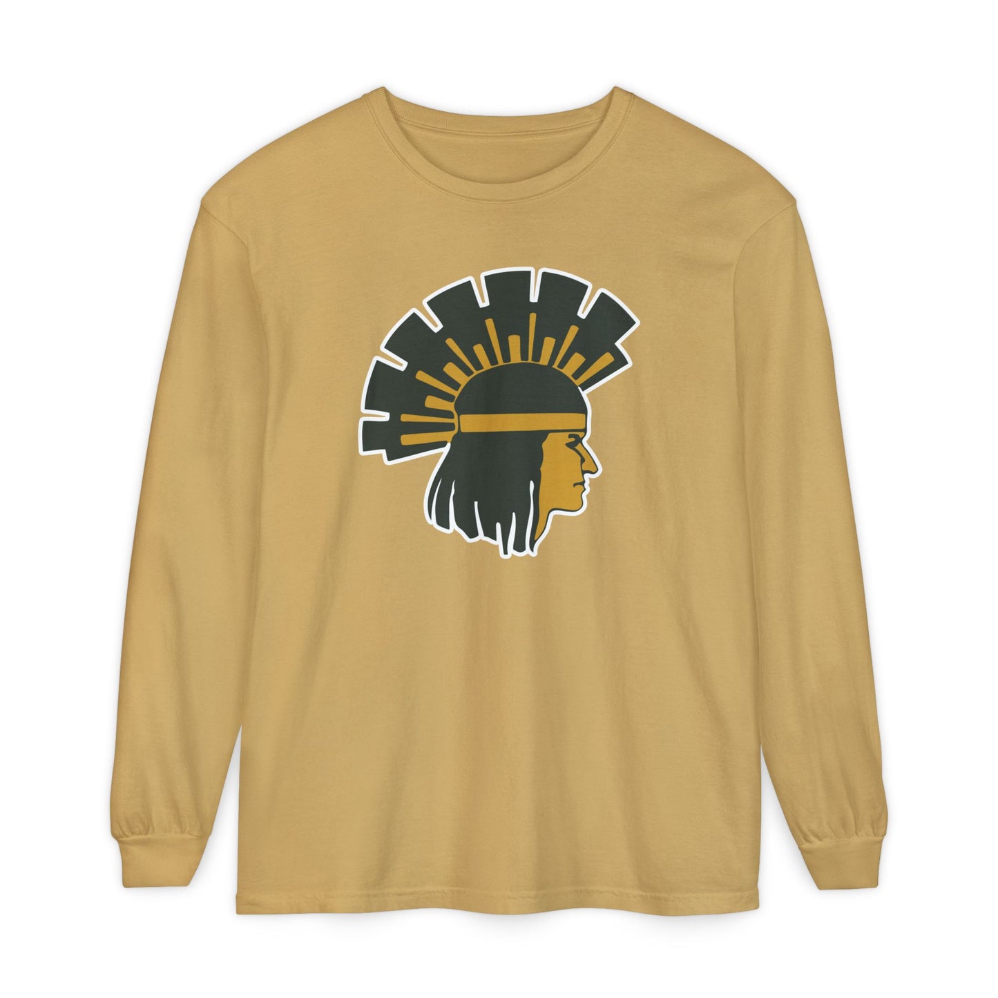 Garment-Dyed Long Sleeve Tee