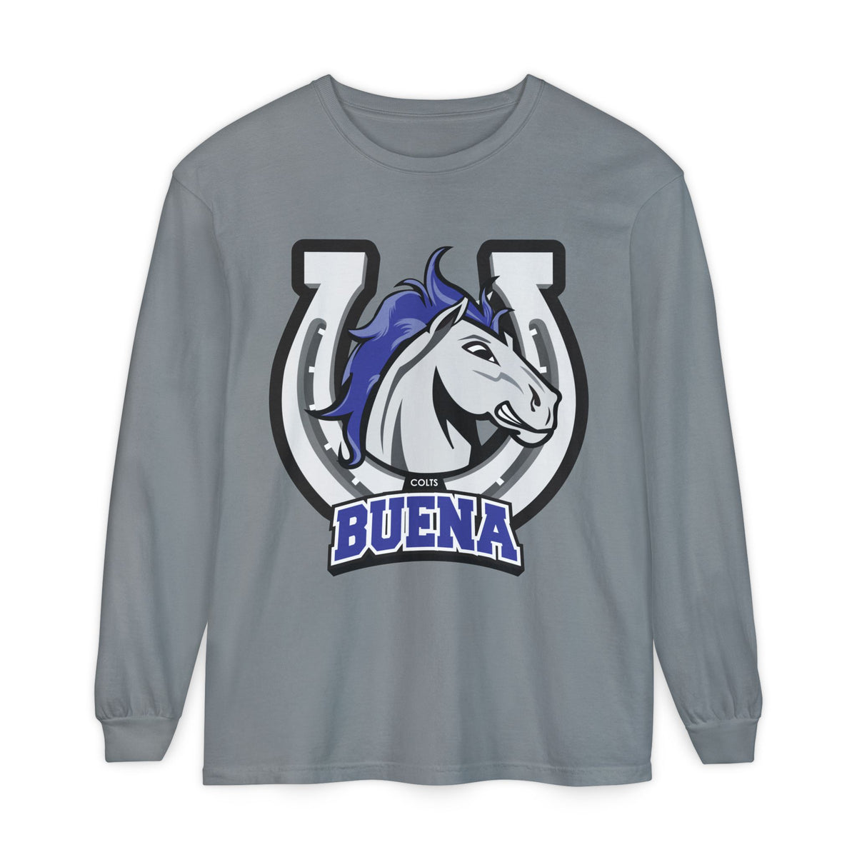 Garment-Dyed Long Sleeve Tee