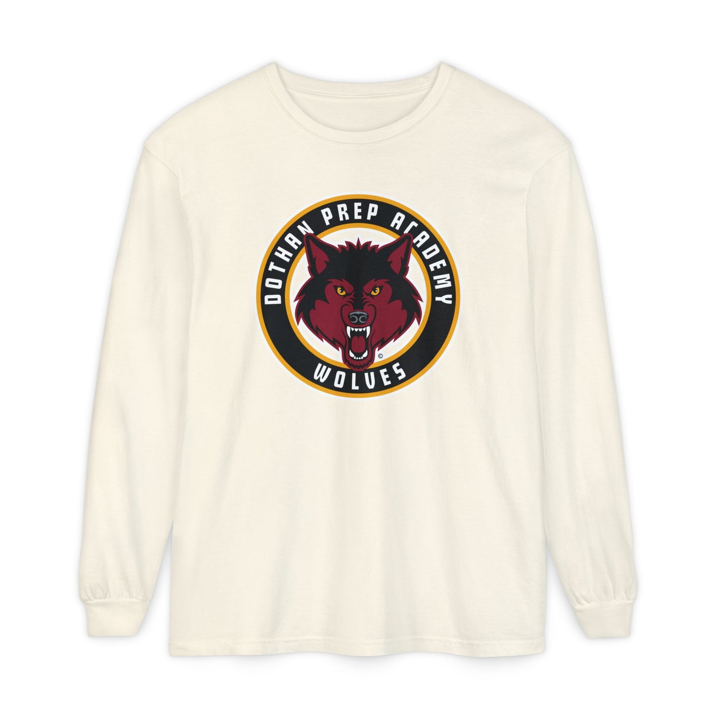 Garment-Dyed Long Sleeve Tee