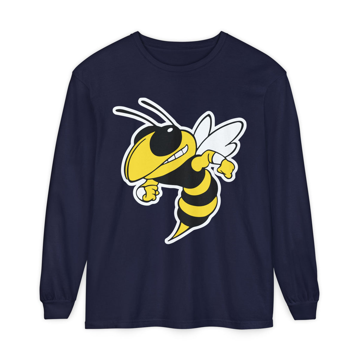 Garment-Dyed Long Sleeve Tee