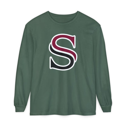 Garment-Dyed Long Sleeve Tee
