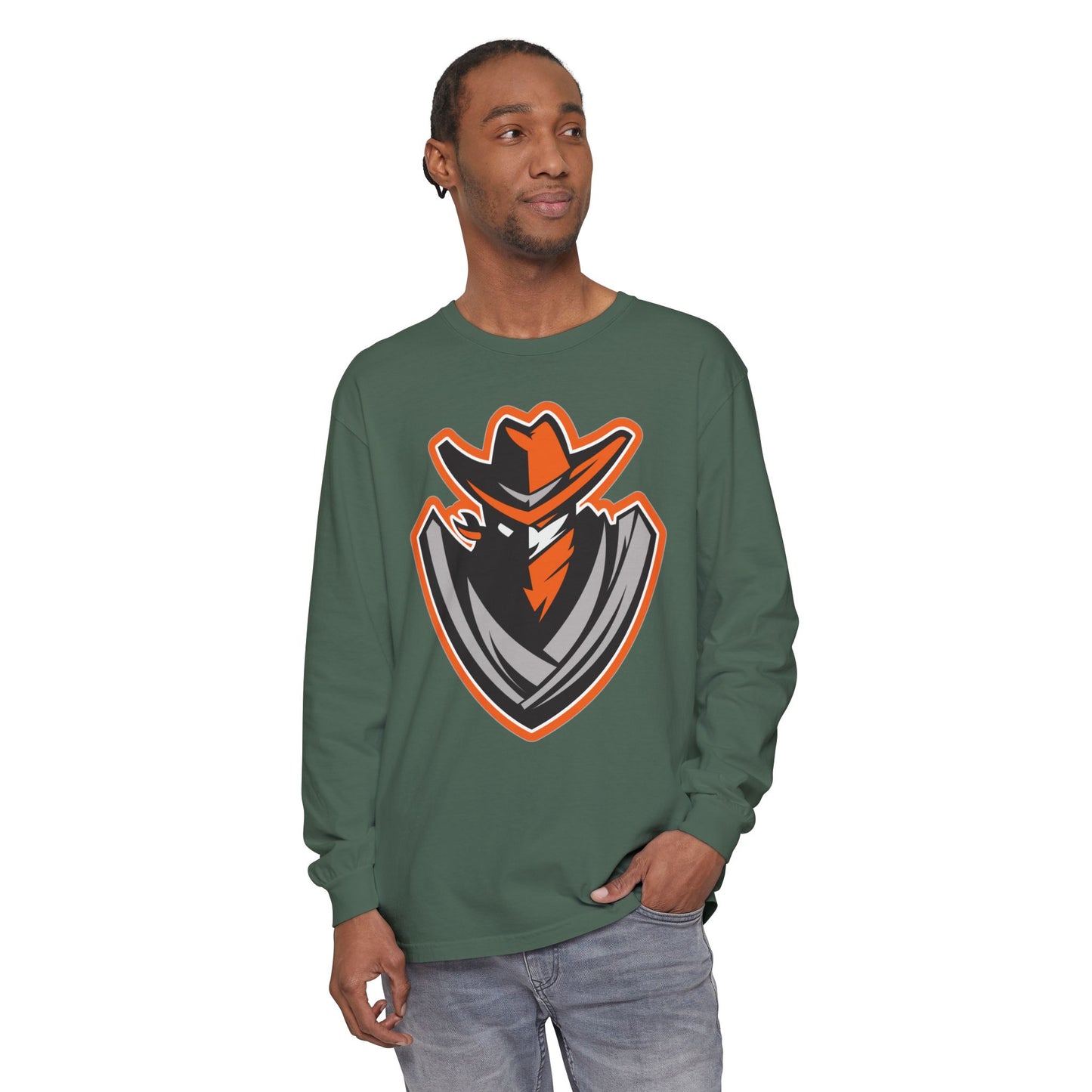 Garment-Dyed Long Sleeve Tee
