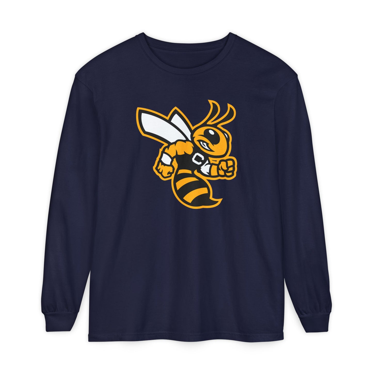 Garment-Dyed Long Sleeve Tee