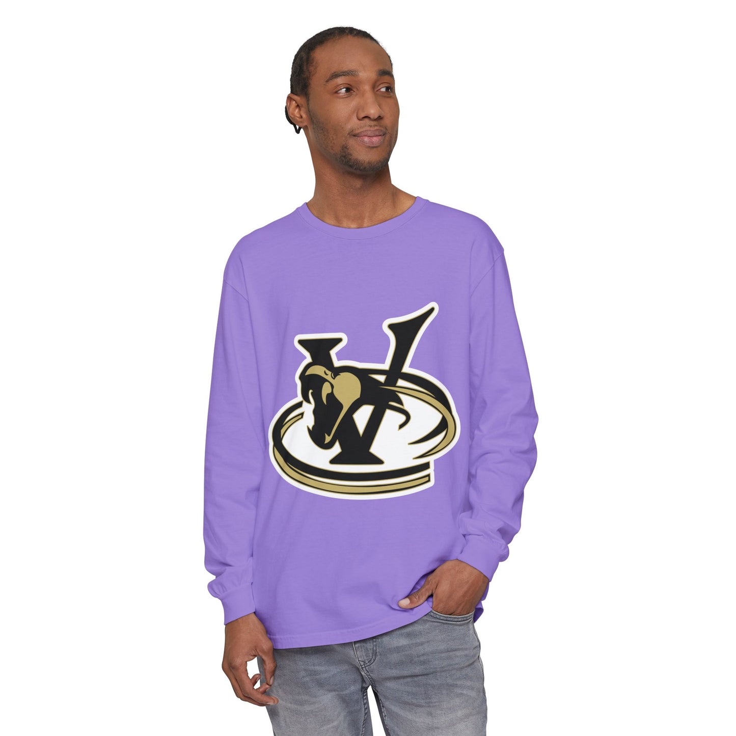 Garment-Dyed Long Sleeve Tee