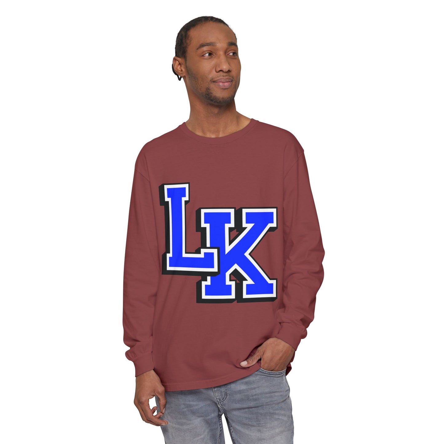Garment-Dyed Long Sleeve Tee