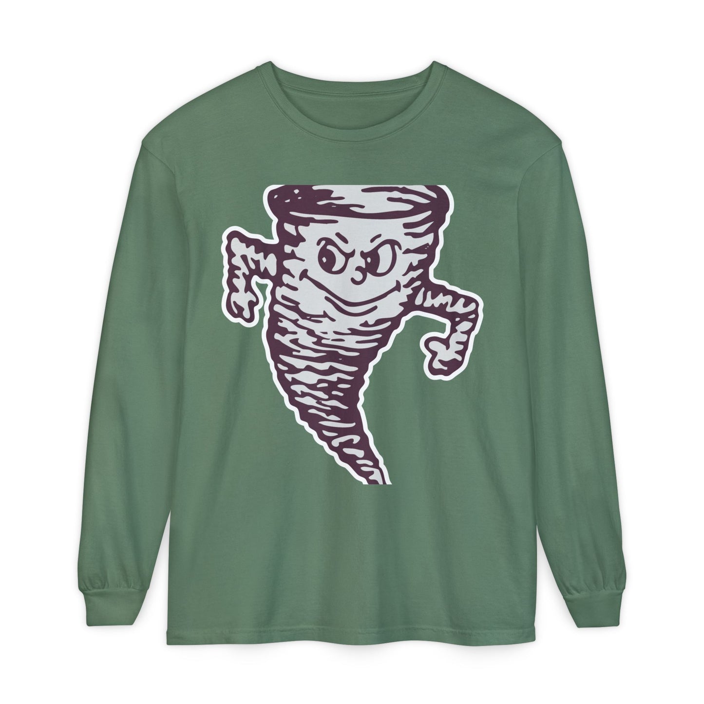 Garment-Dyed Long Sleeve Tee
