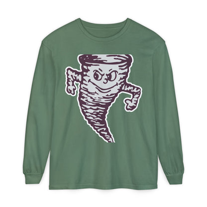 Garment-Dyed Long Sleeve Tee