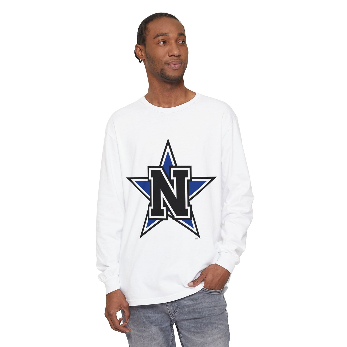 Garment-Dyed Long Sleeve Tee