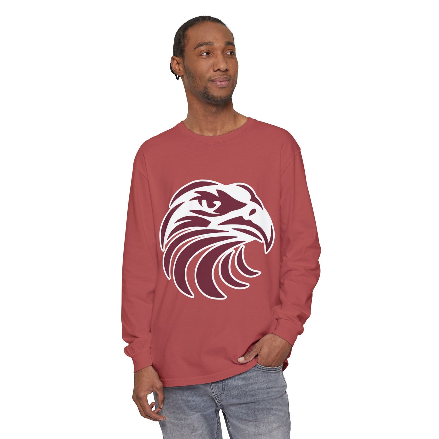 Garment-Dyed Long Sleeve Tee