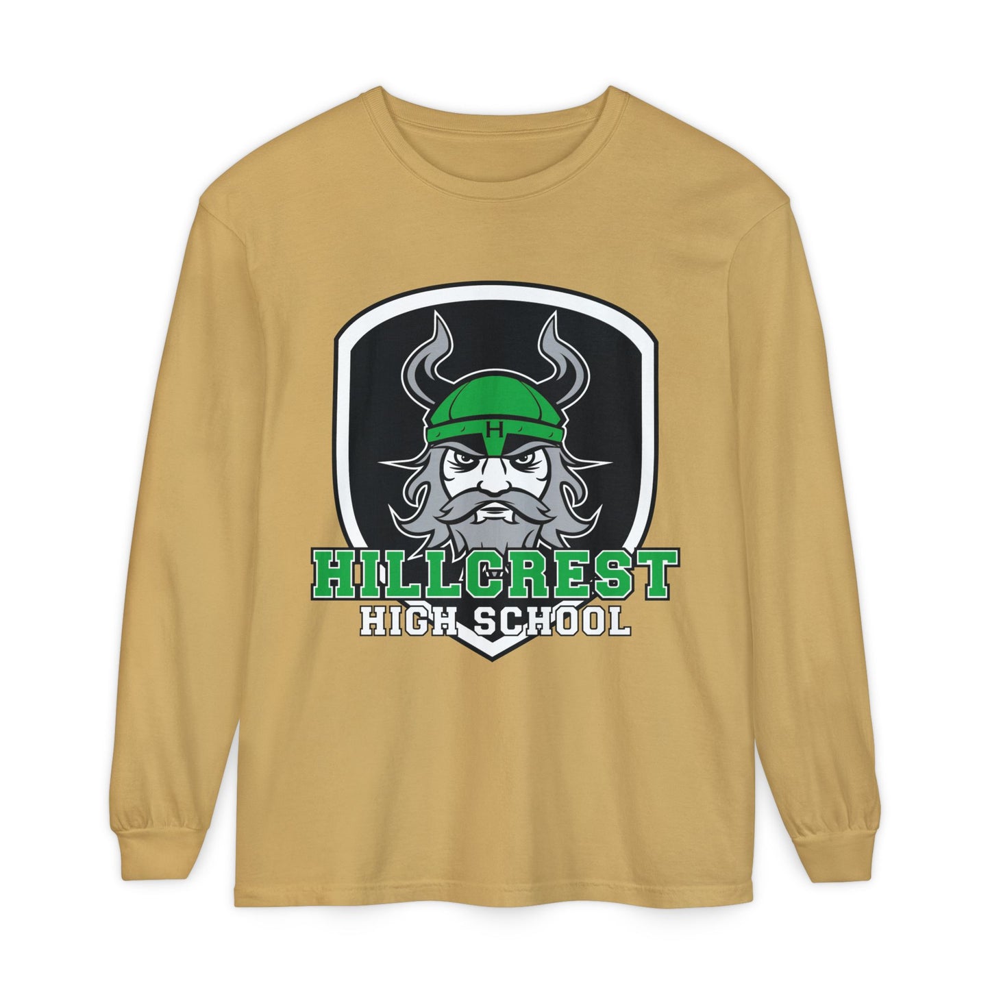 Garment-Dyed Long Sleeve Tee