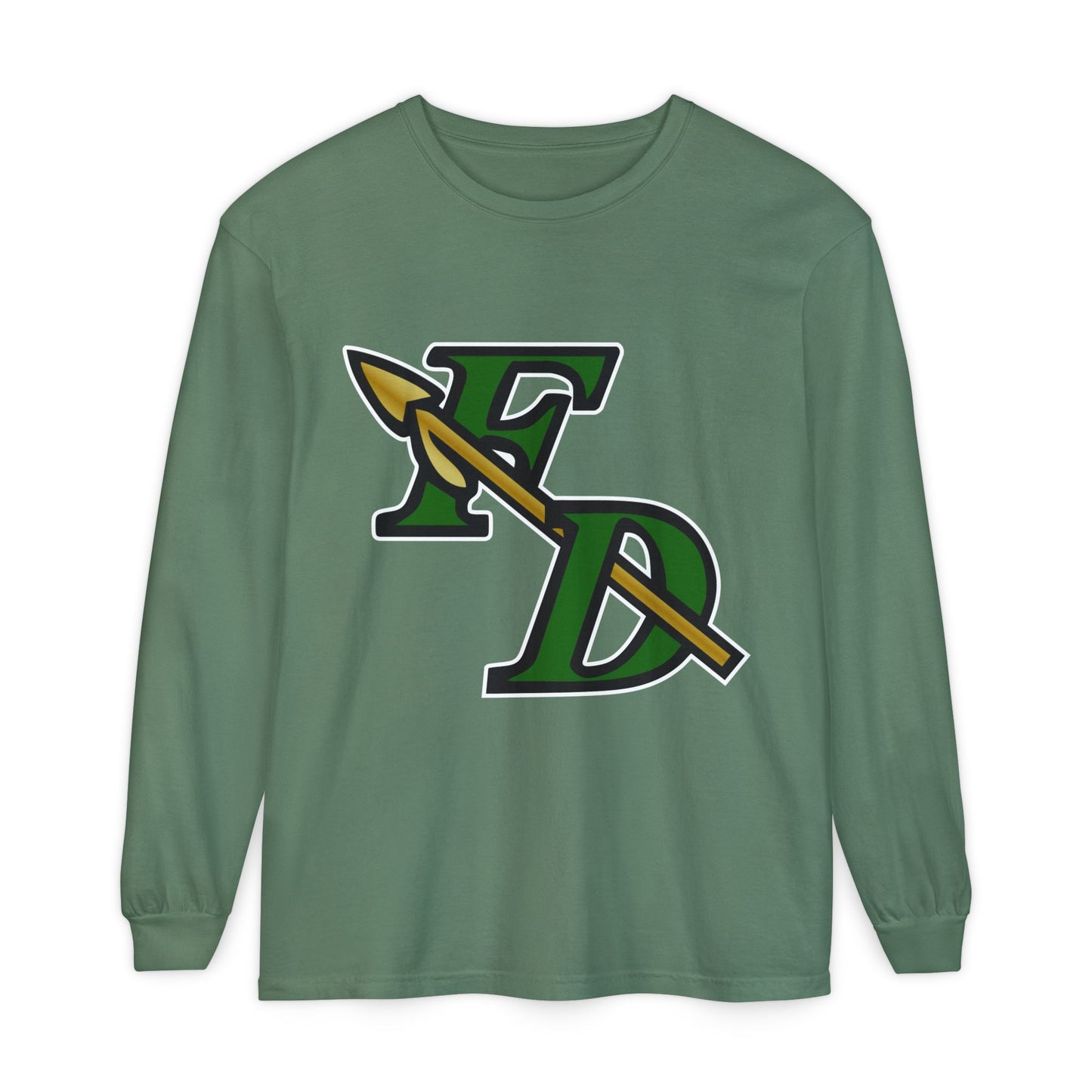 Garment-Dyed Long Sleeve Tee