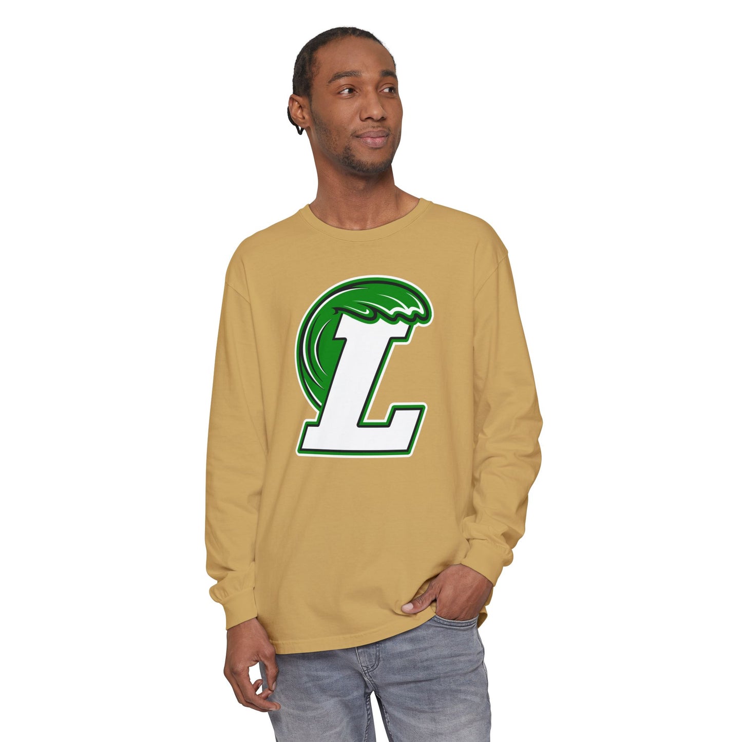 Garment-Dyed Long Sleeve Tee
