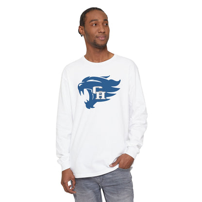 Garment-Dyed Long Sleeve Tee