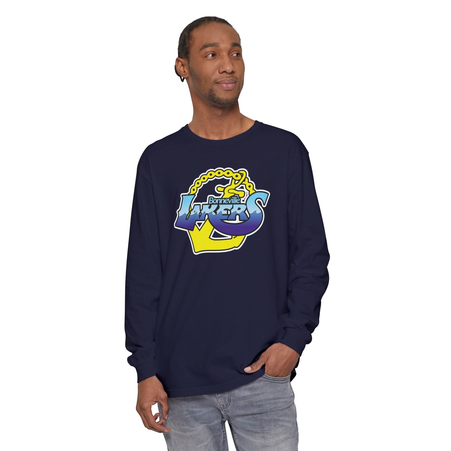 Garment-Dyed Long Sleeve Tee