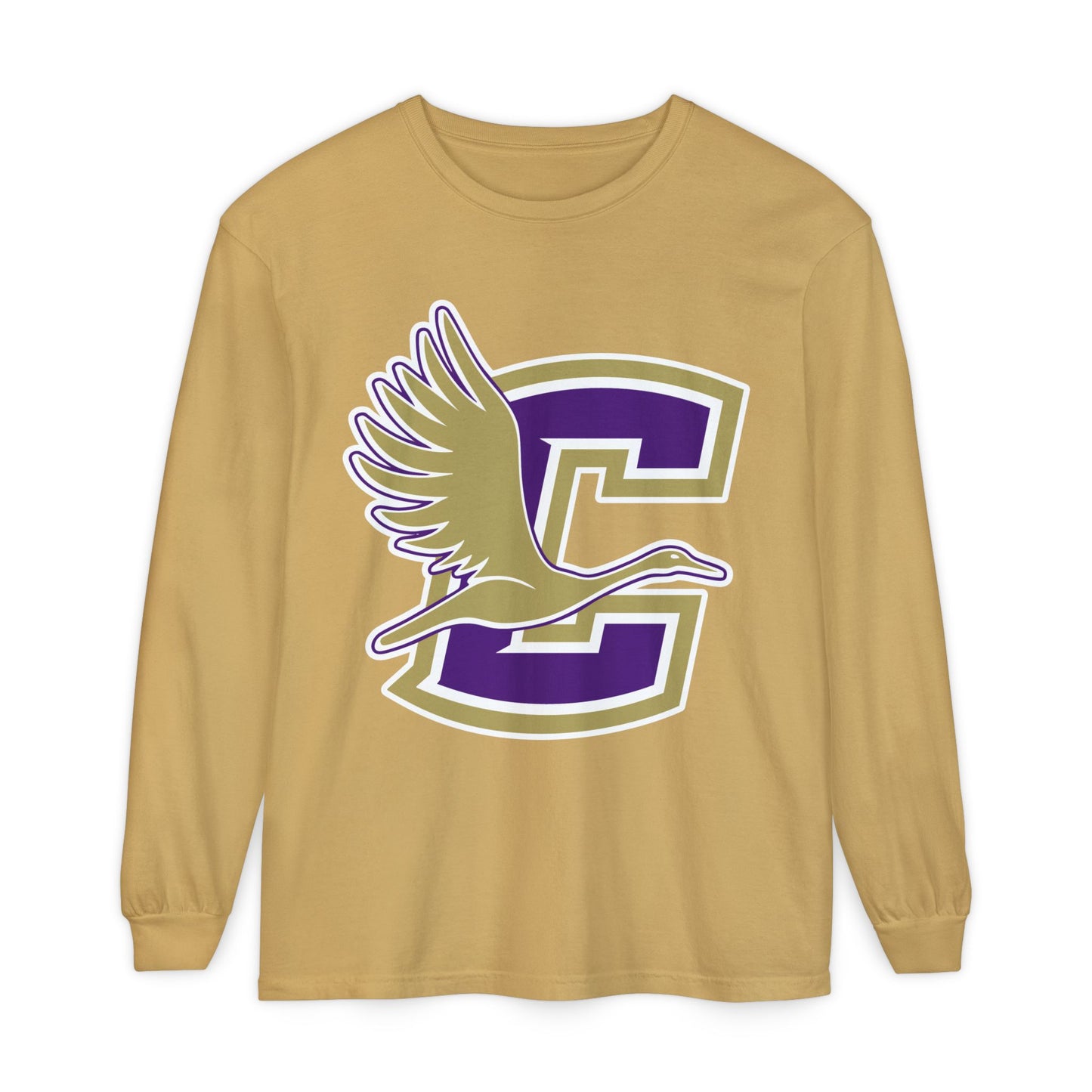 Garment-Dyed Long Sleeve Tee