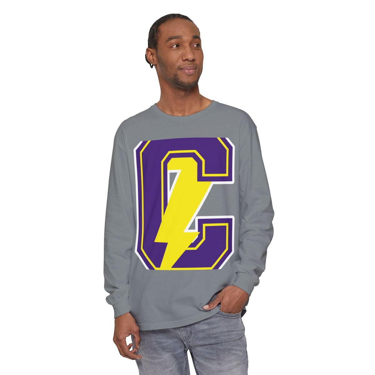 Garment-Dyed Long Sleeve Tee