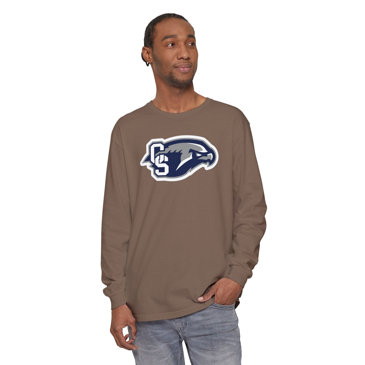 Garment-Dyed Long Sleeve Tee