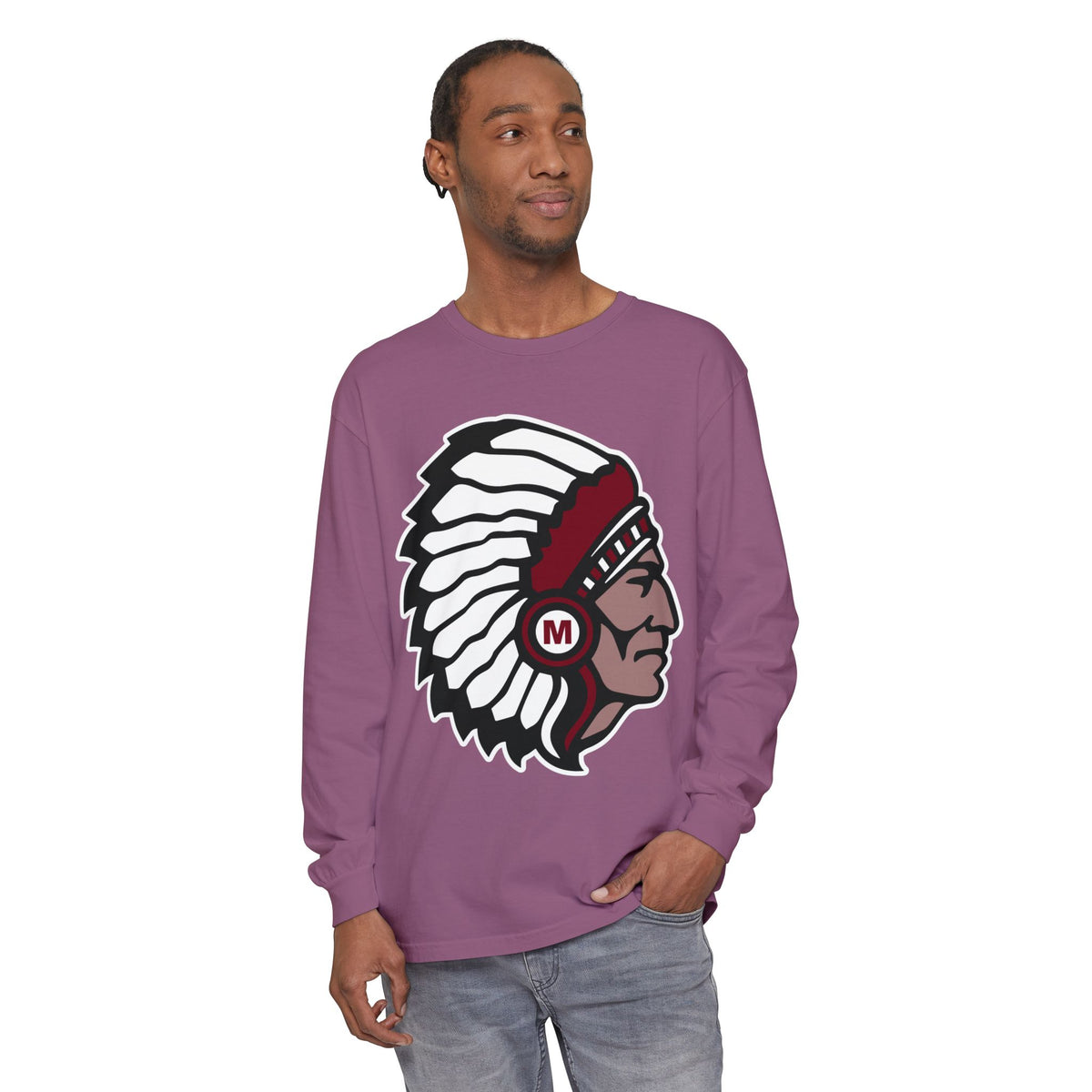 Garment-Dyed Long Sleeve Tee