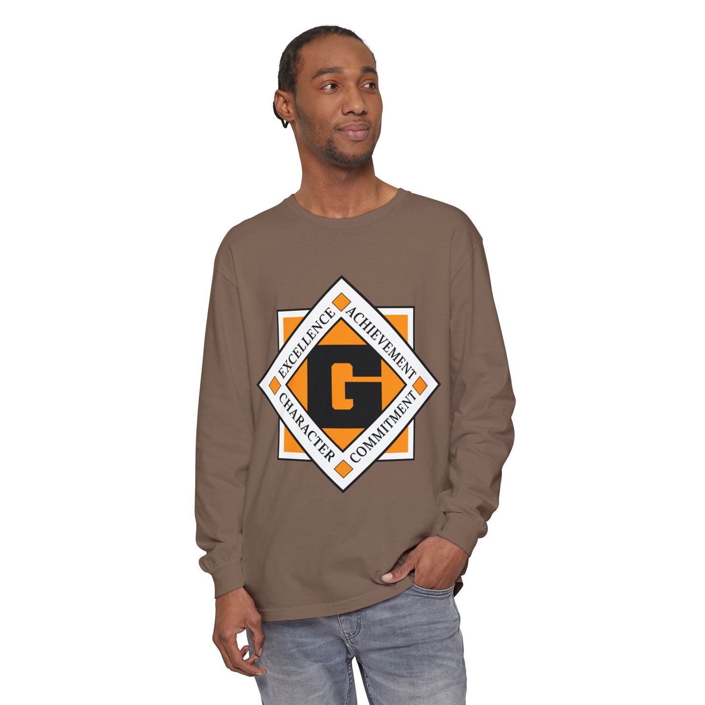 Garment-Dyed Long Sleeve Tee