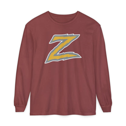 Garment-Dyed Long Sleeve Tee