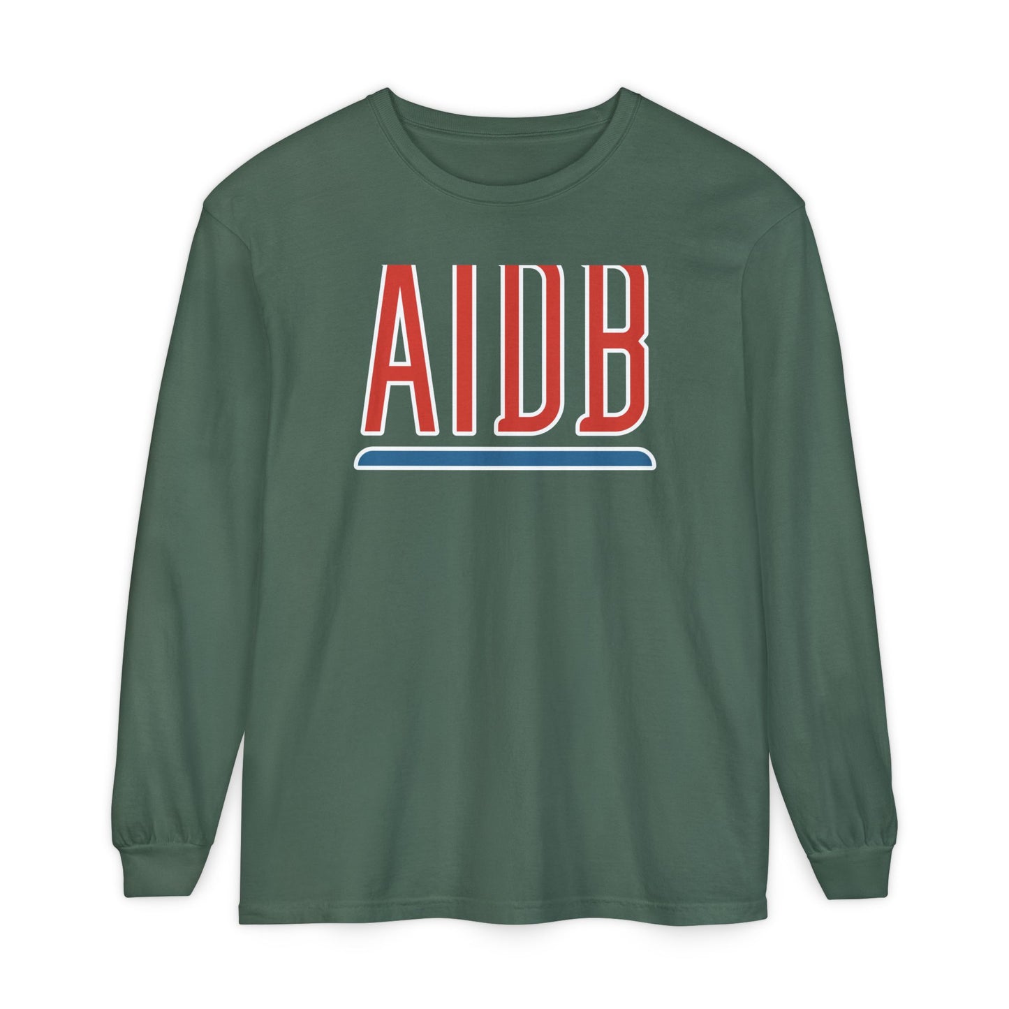 Garment-Dyed Long Sleeve Tee