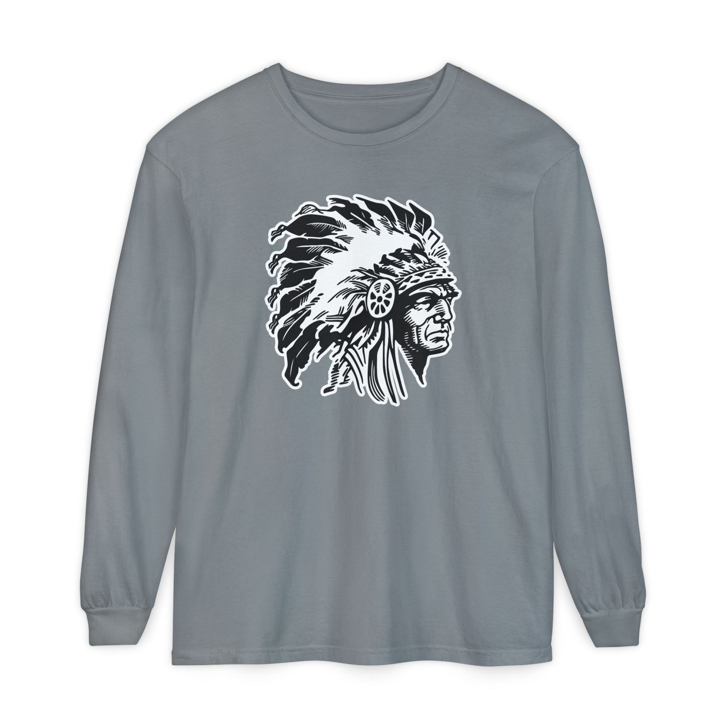 Garment-Dyed Long Sleeve Tee
