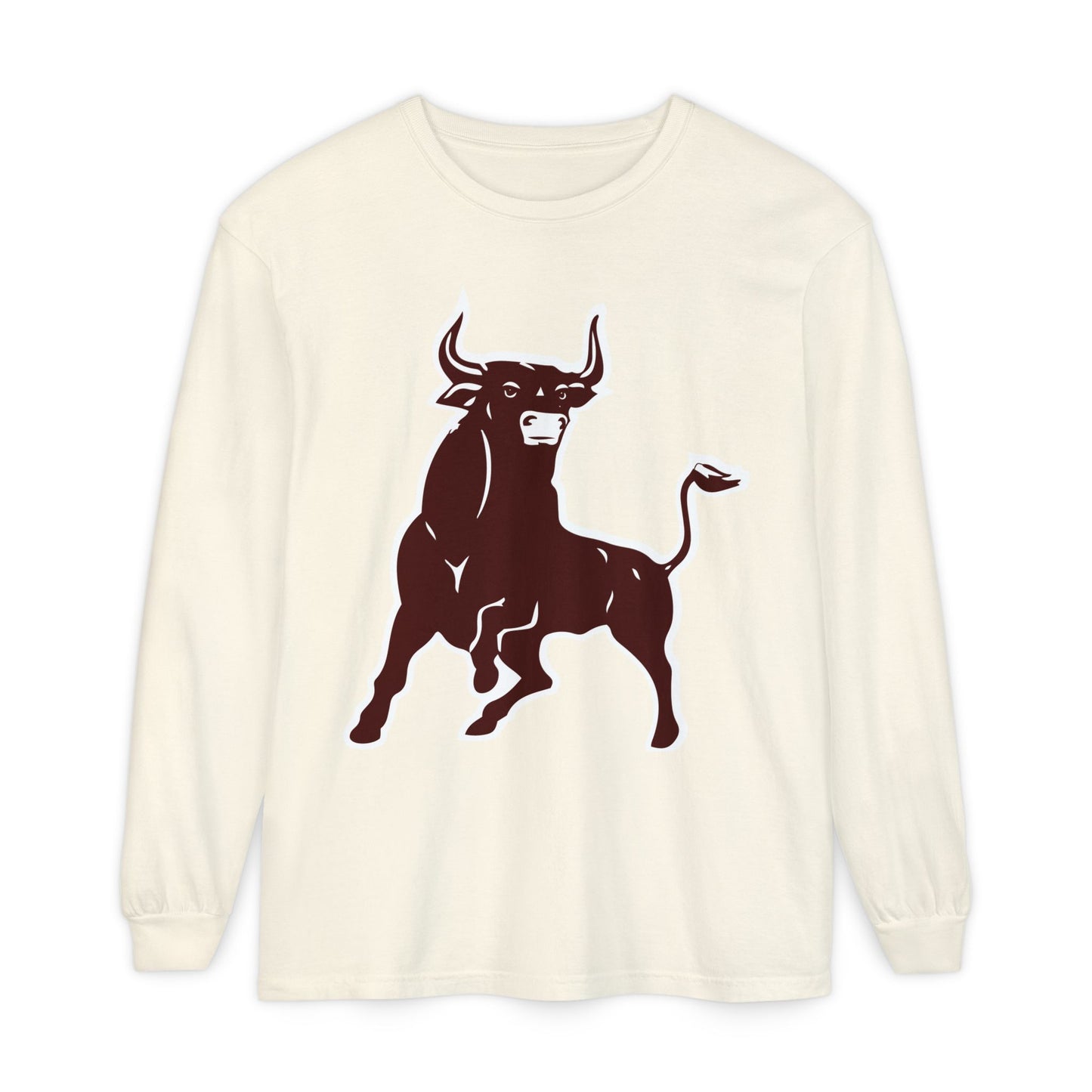 Garment-Dyed Long Sleeve Tee