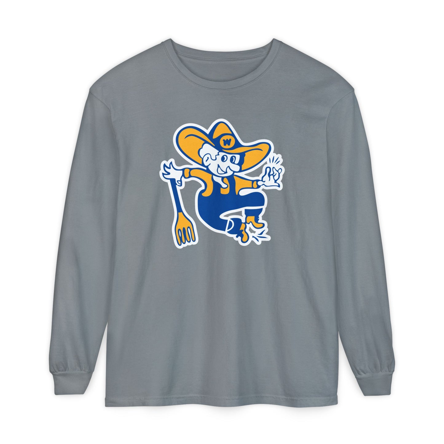 Garment-Dyed Long Sleeve Tee