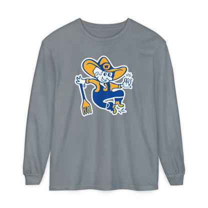 Garment-Dyed Long Sleeve Tee