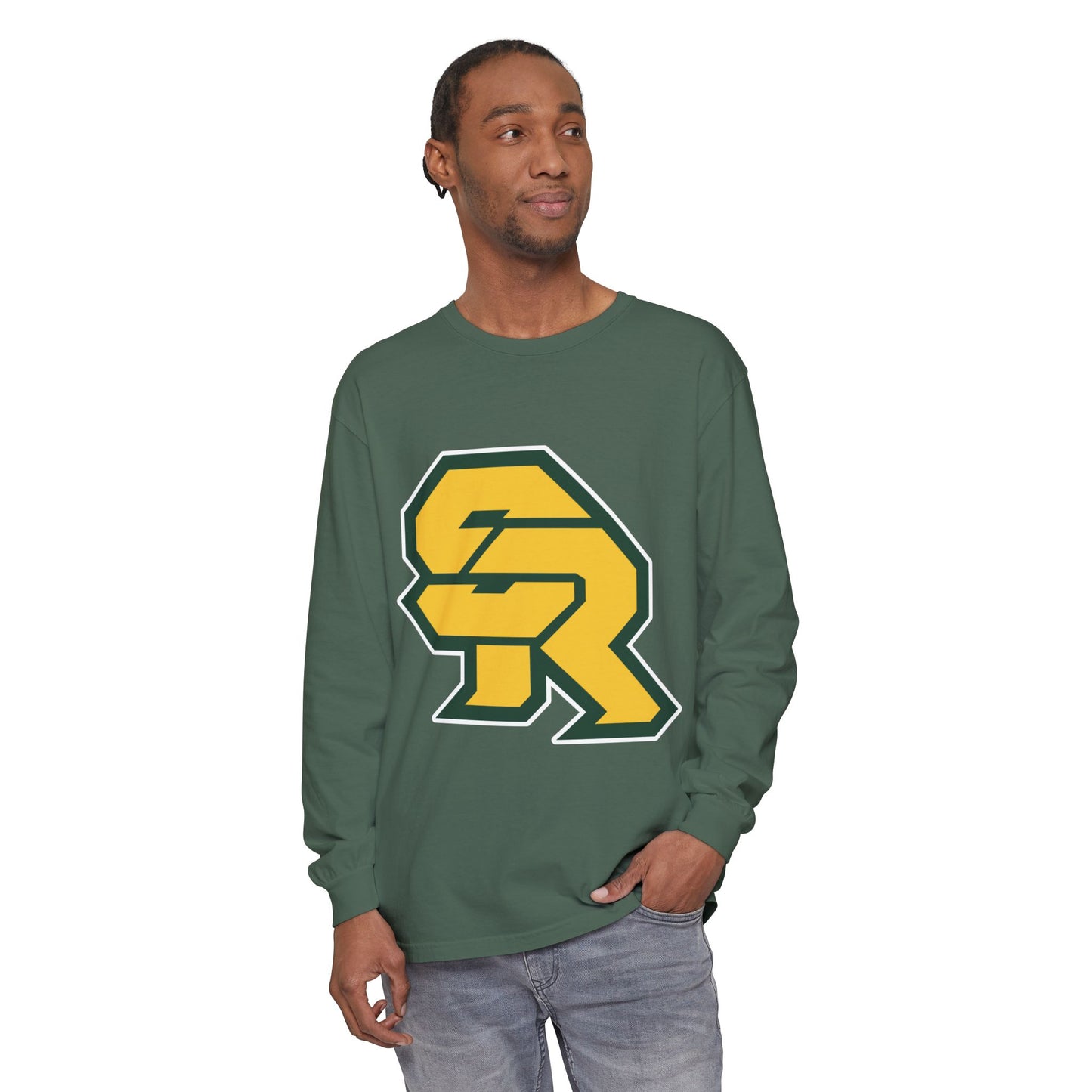 Garment-Dyed Long Sleeve Tee