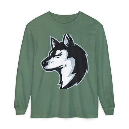 Garment-Dyed Long Sleeve Tee