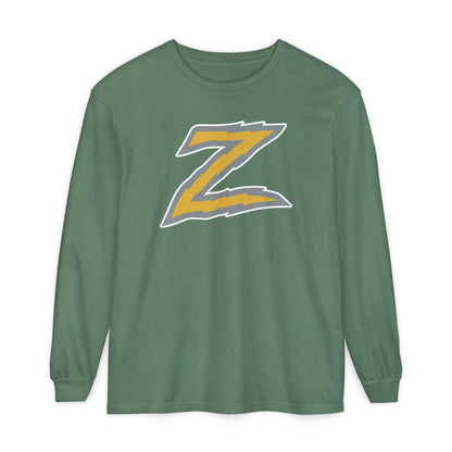Garment-Dyed Long Sleeve Tee