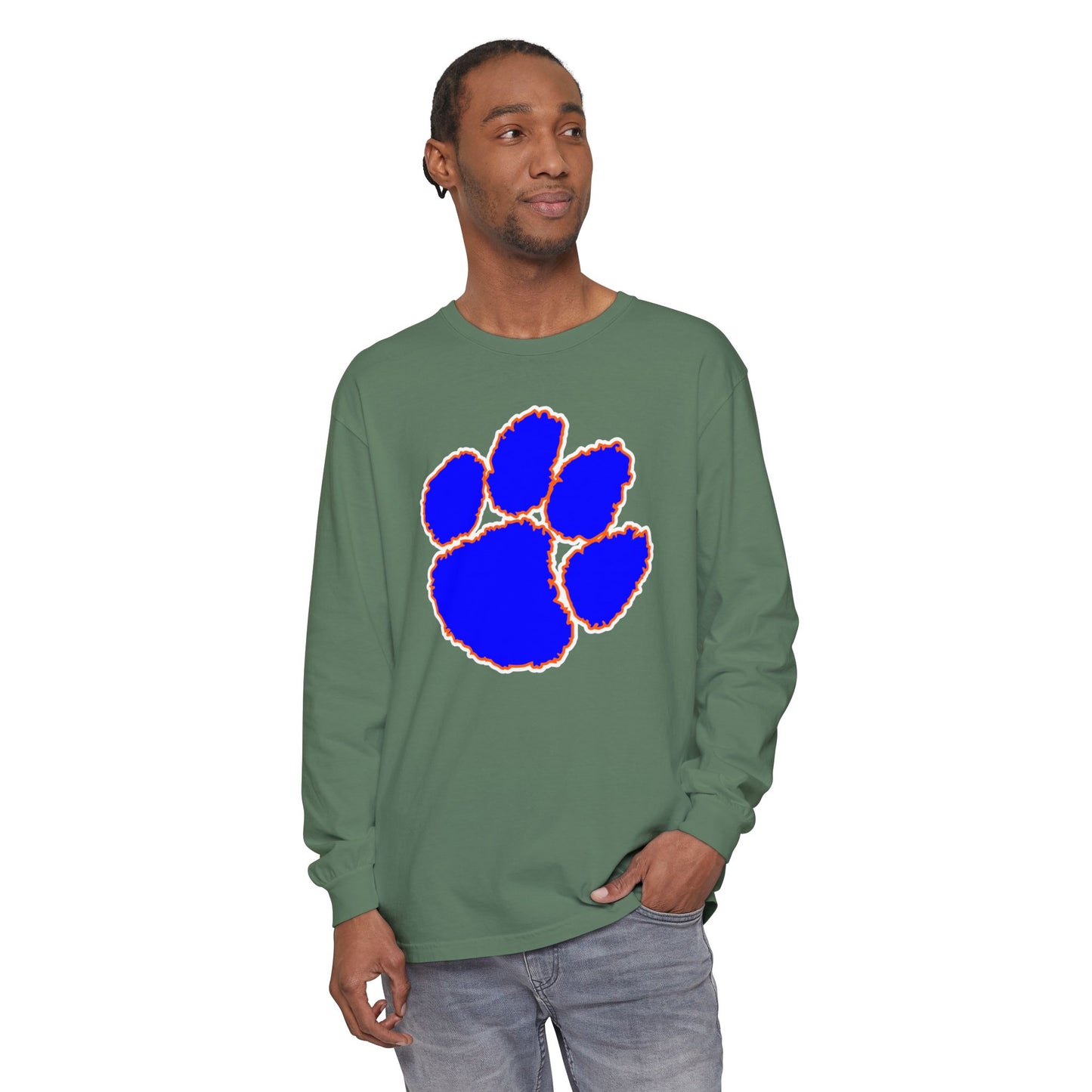 Garment-Dyed Long Sleeve Tee