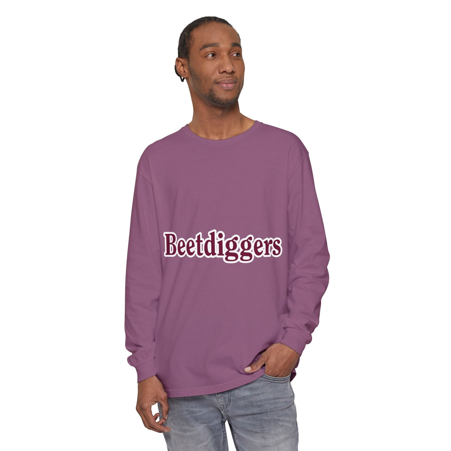 Garment-Dyed Long Sleeve Tee