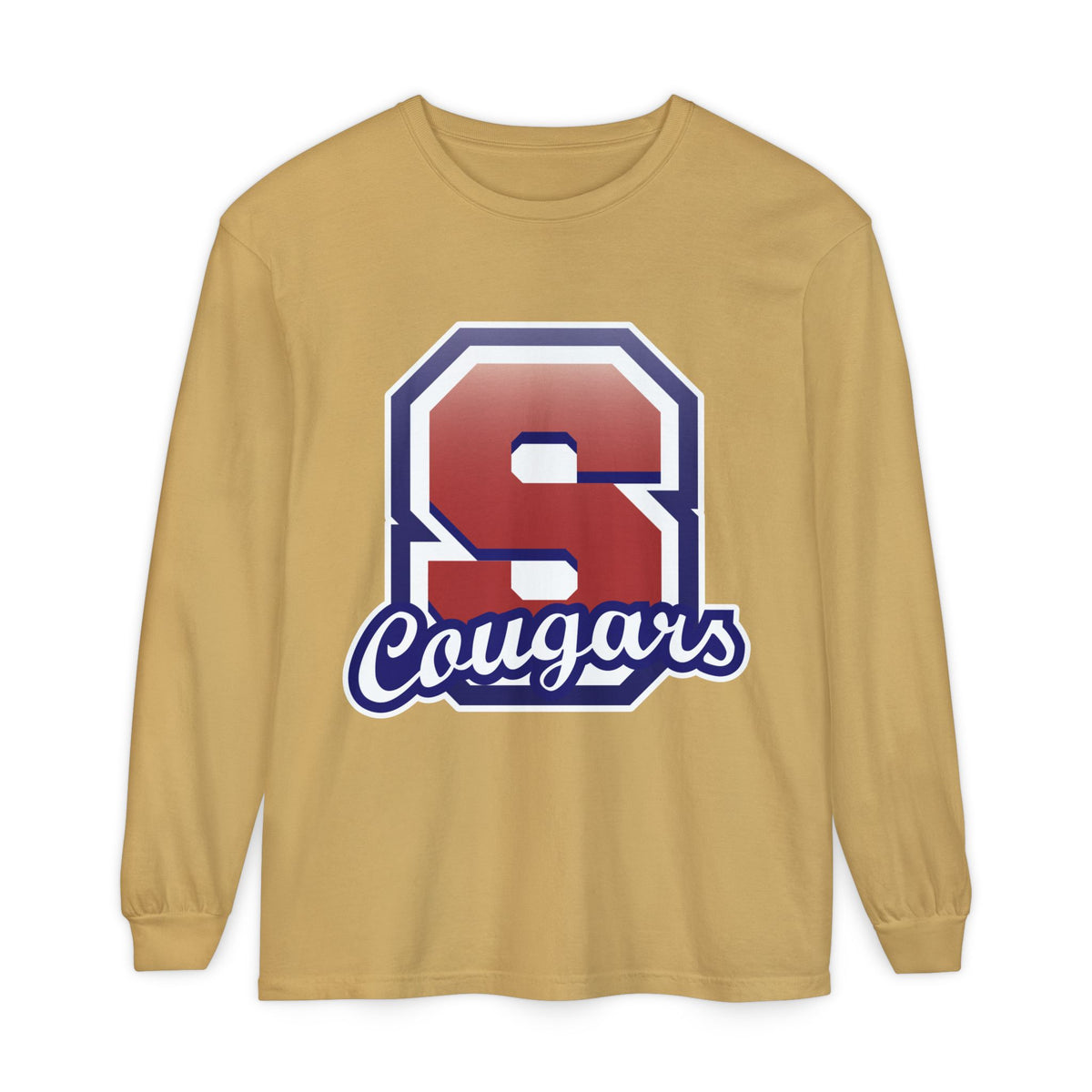 Garment-Dyed Long Sleeve Tee