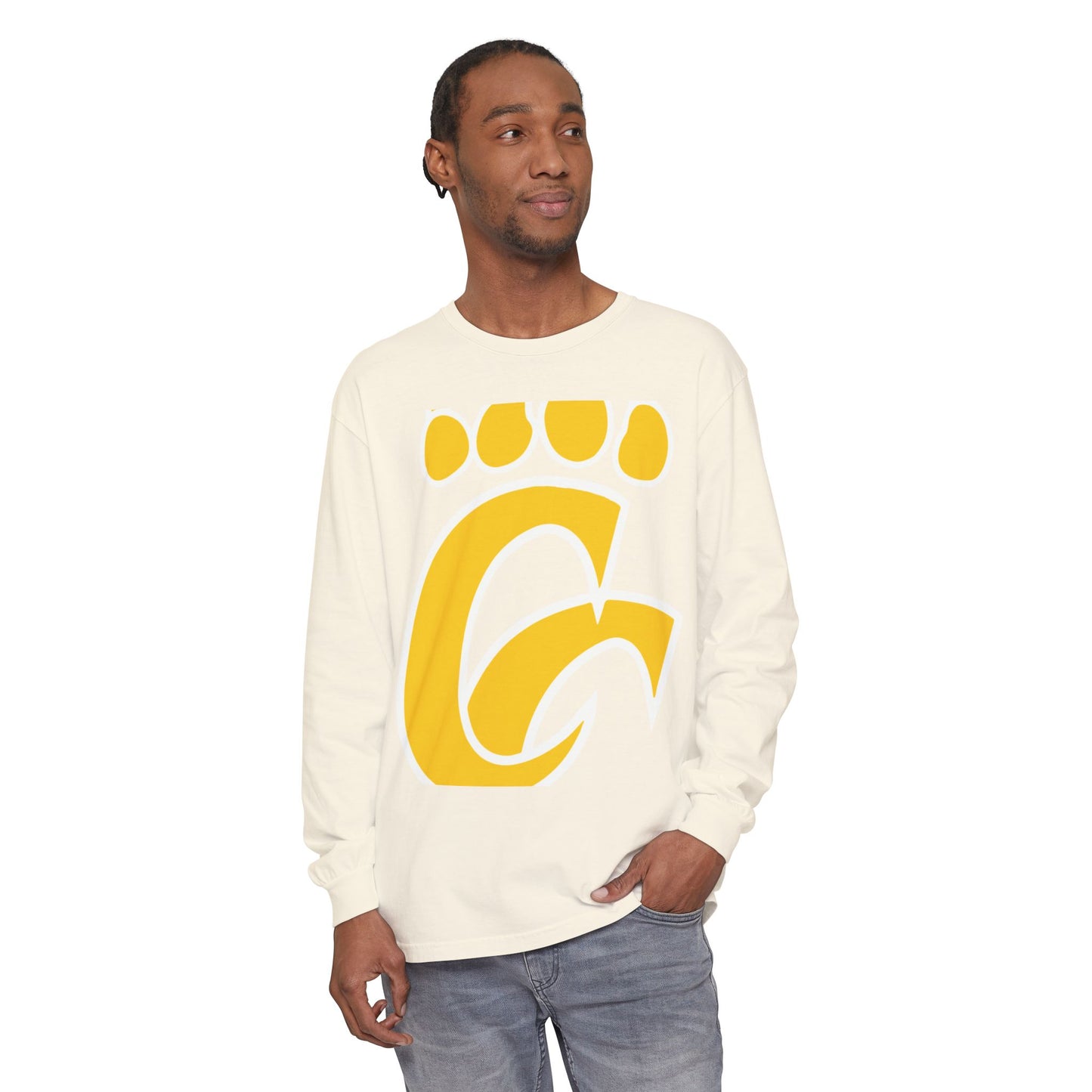 Garment-Dyed Long Sleeve Tee