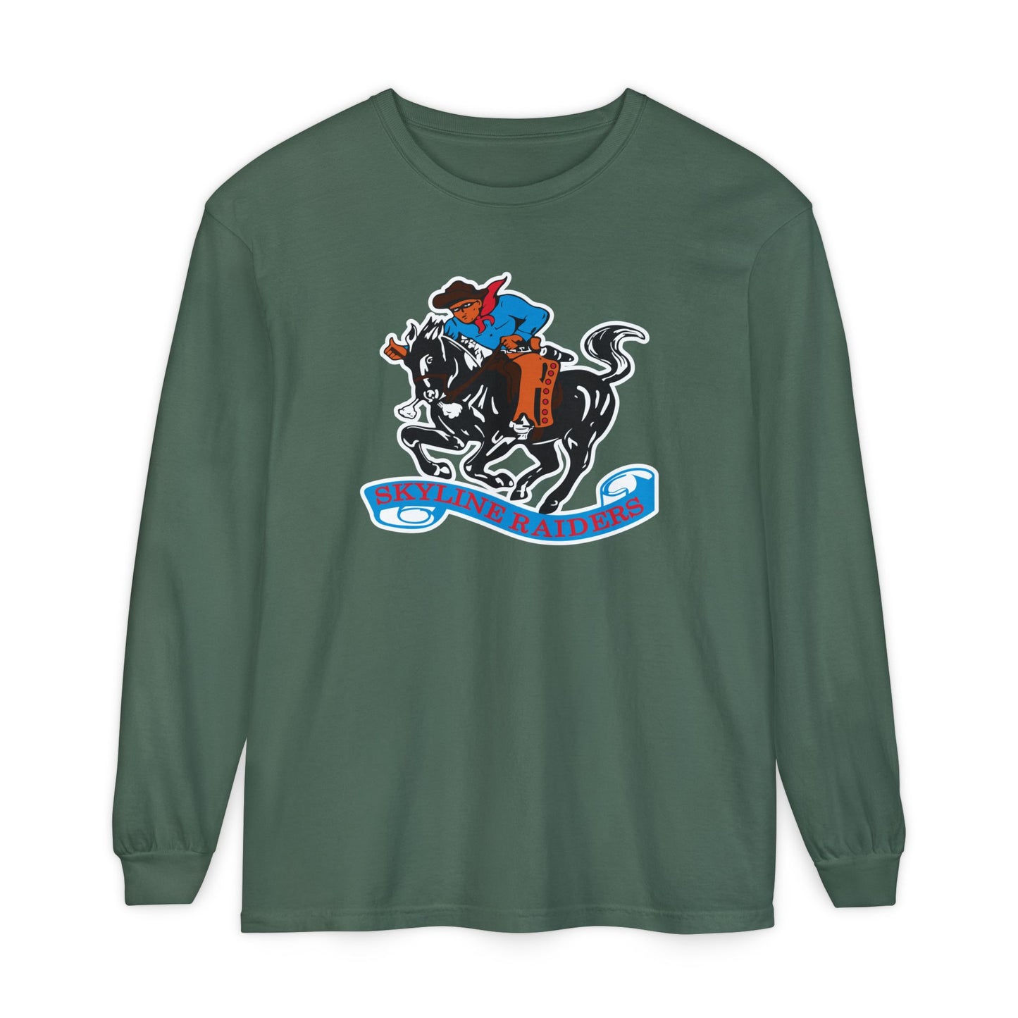 Garment-Dyed Long Sleeve Tee
