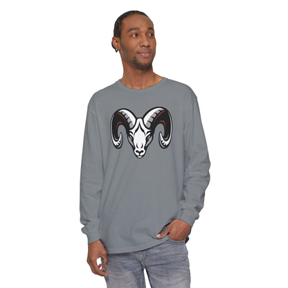 Garment-Dyed Long Sleeve Tee