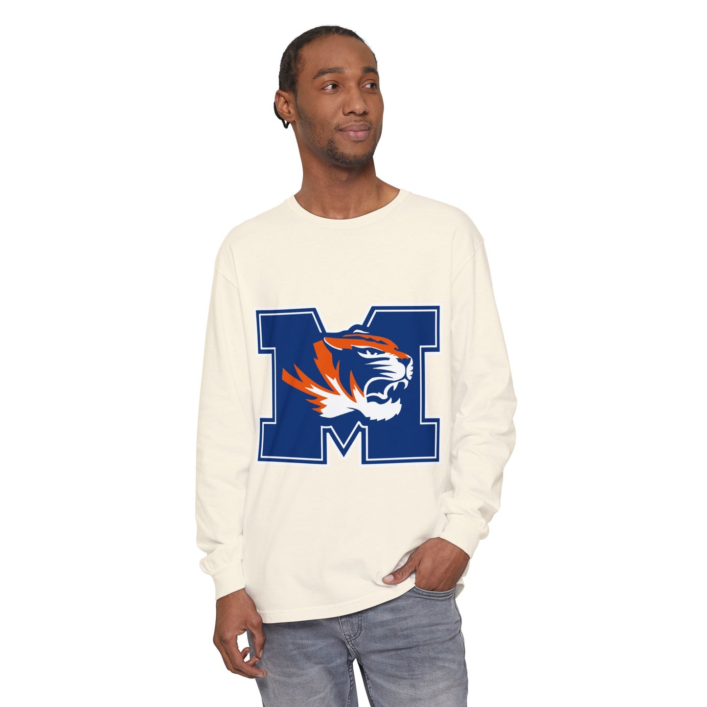 Garment-Dyed Long Sleeve Tee