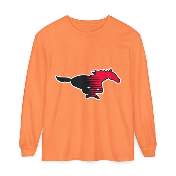 Garment-Dyed Long Sleeve Tee