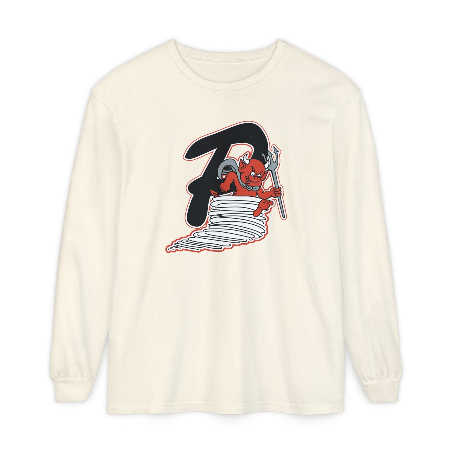 Garment-Dyed Long Sleeve Tee