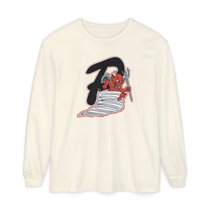 Garment-Dyed Long Sleeve Tee