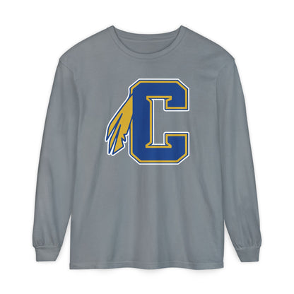 Garment-Dyed Long Sleeve Tee