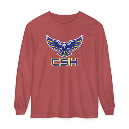 Garment-Dyed Long Sleeve Tee