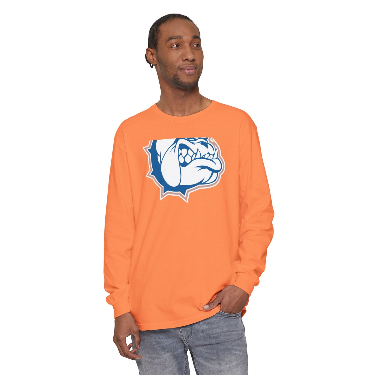 Garment-Dyed Long Sleeve Tee