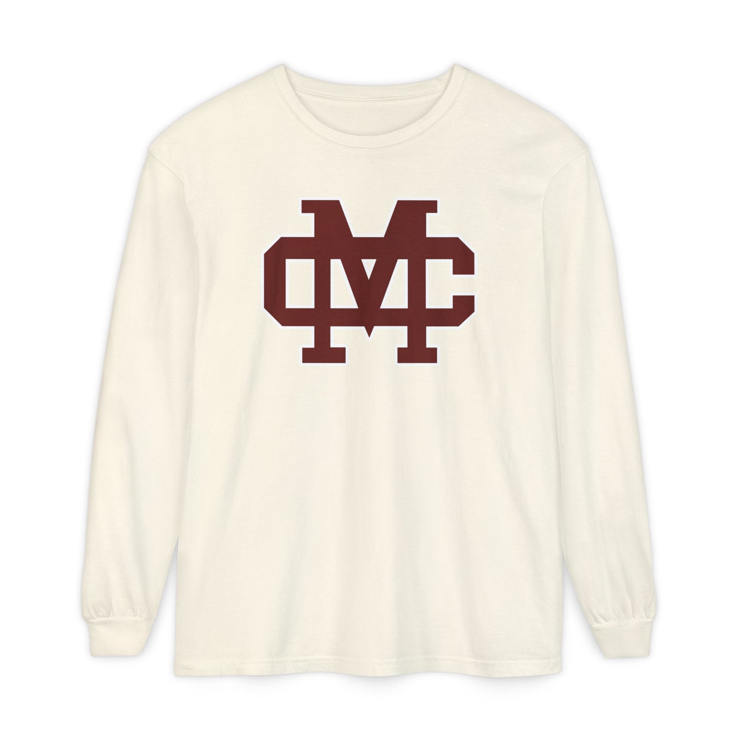 Garment-Dyed Long Sleeve Tee