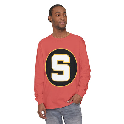 Garment-Dyed Long Sleeve Tee