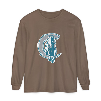 Garment-Dyed Long Sleeve Tee