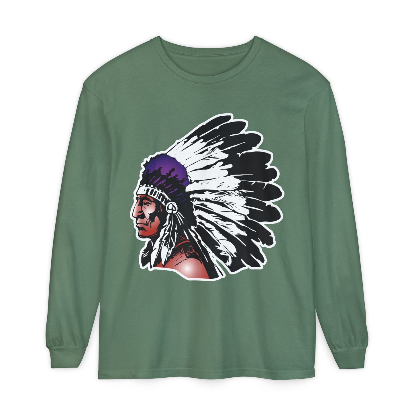 Garment-Dyed Long Sleeve Tee